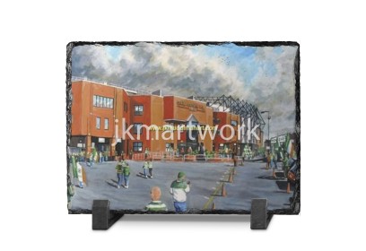 Parkhead Stadium 'Going to the Match' Fine Art Slate Presentation - Celtic FC
